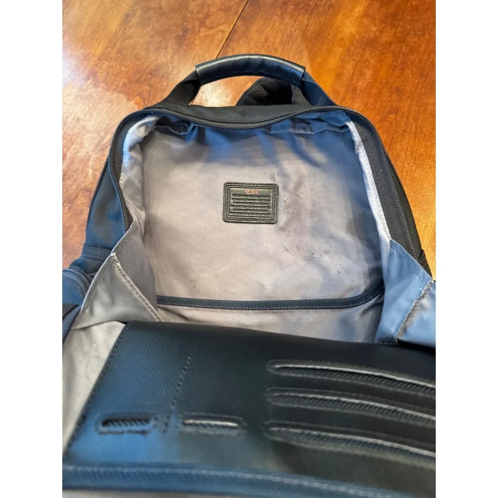 Tumi Backpack Mens OS Black T-Pass Business Class Brief Pack Ballistic Nylon